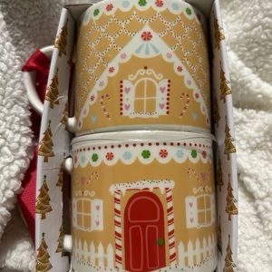 Gingerbread coffee mugs